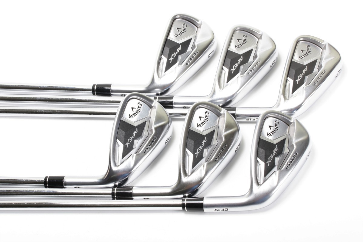 ○○キャロウェイゴルフ APEX 19 アイアン N.S.PRO ZELOS 8 5-PW 6本