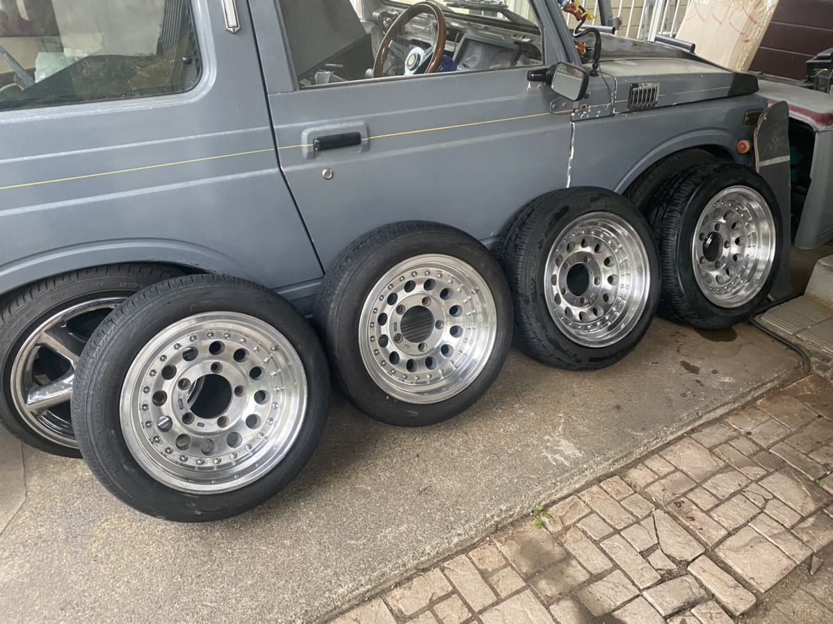 レンコンホイール 15インチ 7J 139.7 5H ジムニー レンコン ホイール