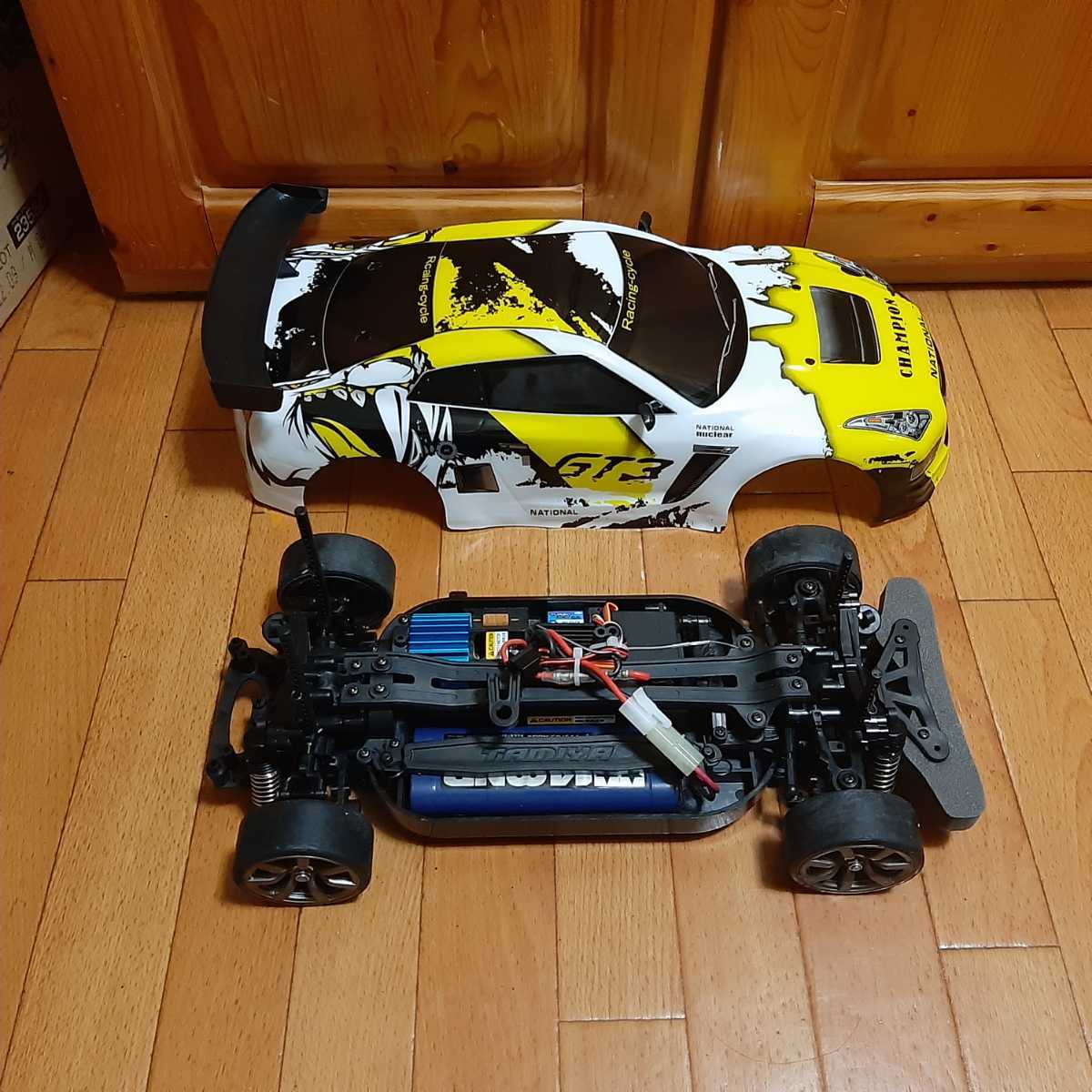 世界的に ランボルギーニ ボディ TT02 ラジコン ドリパケ TT01 YD-2