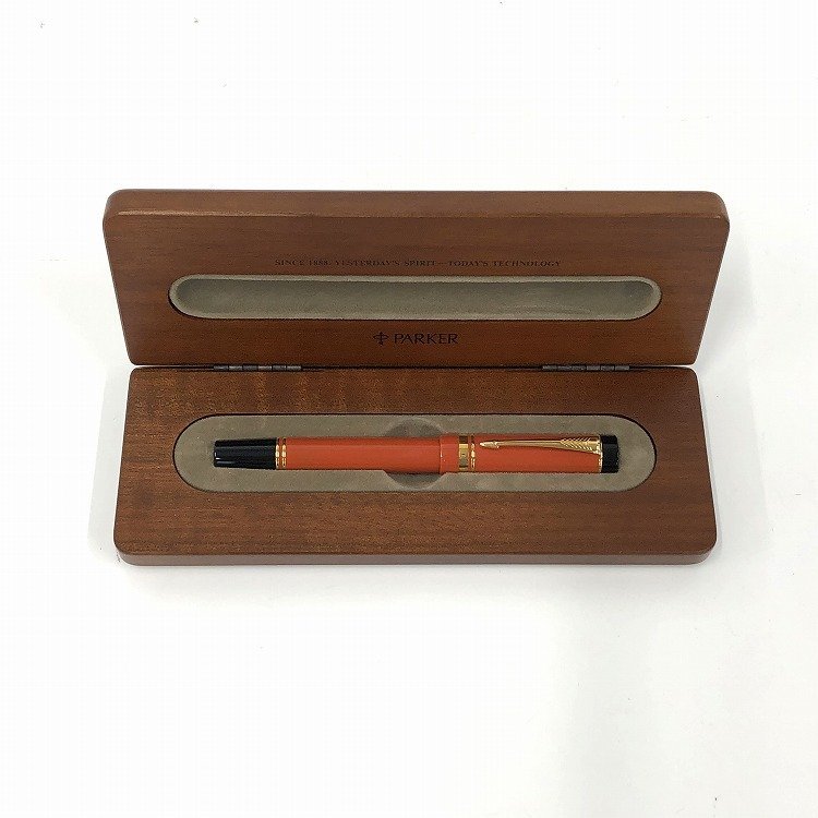 ○未使用 PARKER パーカー 万年筆 デュオフォールド