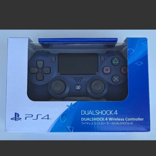 新品・未使用　PS4 ワイヤレスコントローラー DUALSHOCK4 純正  ミッドナイトブルー