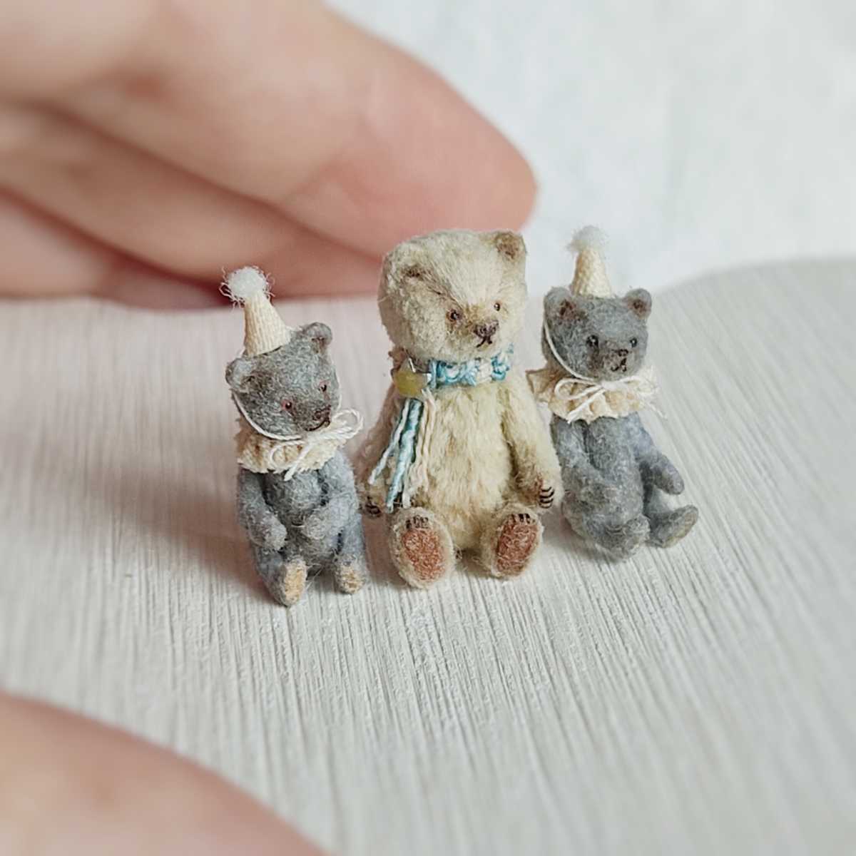 ミニチュアテディベア- miniature Teddybear テディベア くま