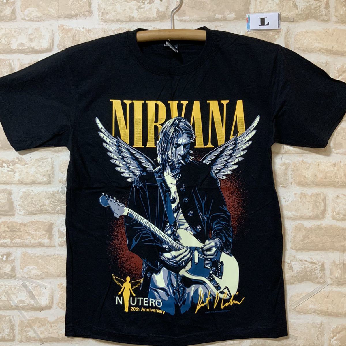 人気新品入荷 ロックバンド アメリカ ロック ニルヴァーナ Tシャツ