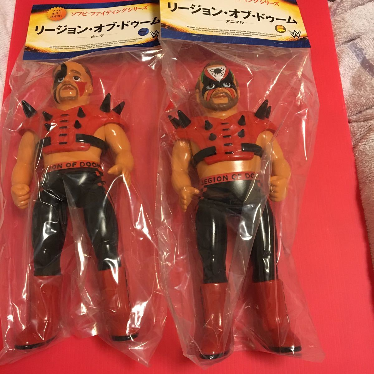 [ ultra rare ]meti com toy sofvi fighting series region obdu-m Hawk & animal Professional Wrestling destruction .. power WWF