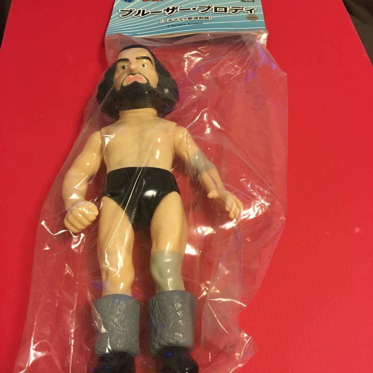 [Geki Rare] Soft Vinyl Fighting Series Bruiser Brody Bullmac Новое перепечатное издание