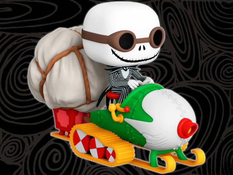  nightmare - before Christmas / fan koPOP! figure / ride series * snowmobile Jack / Disney /FUNKO/ Christmas Town 