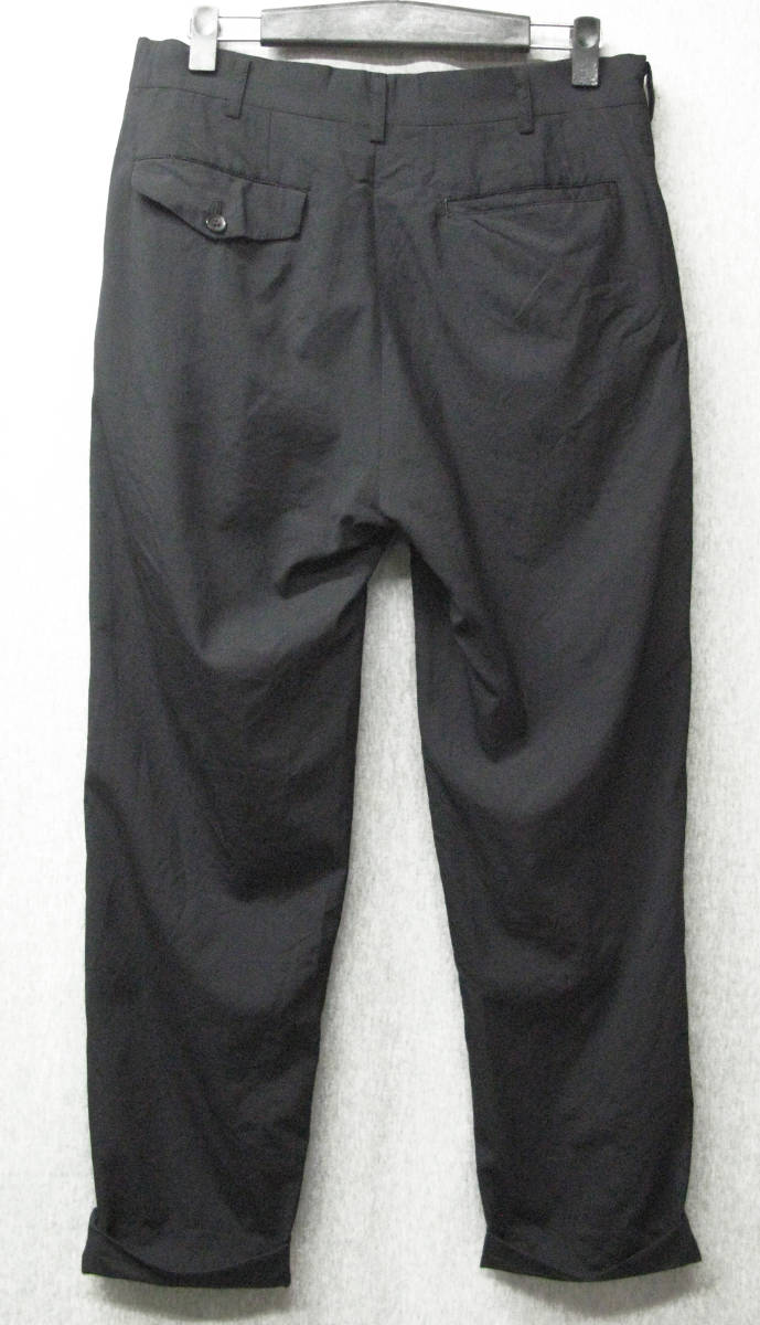 コムデギャルソン オムドゥ：薄手 ウール混紡 パンツ XS （ ウールギャバ COMME des GARCONS HOMME DUEX WOOL POLYESTER Pants XS _画像2