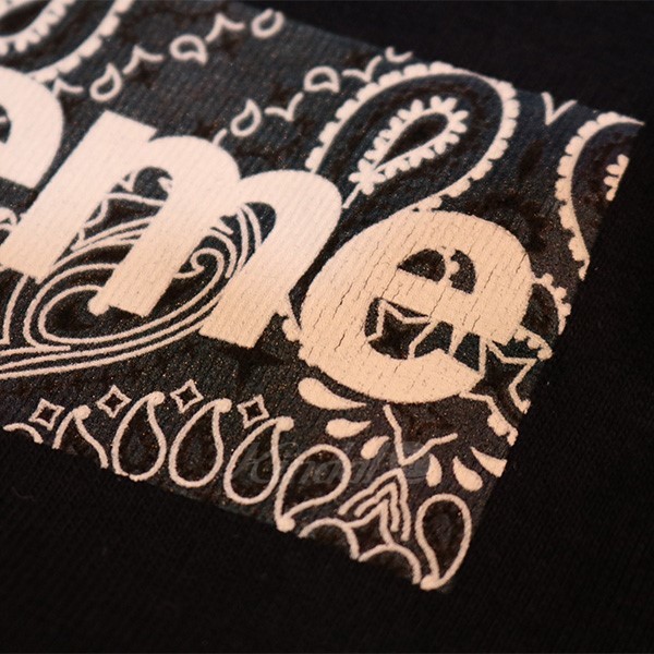 【美品】サイズＬ　シュプリーム SUPREME　 19AW Bandana Box Logo Tee バンダナボックスロゴTシャツ 商品番号：8065000105201_画像4