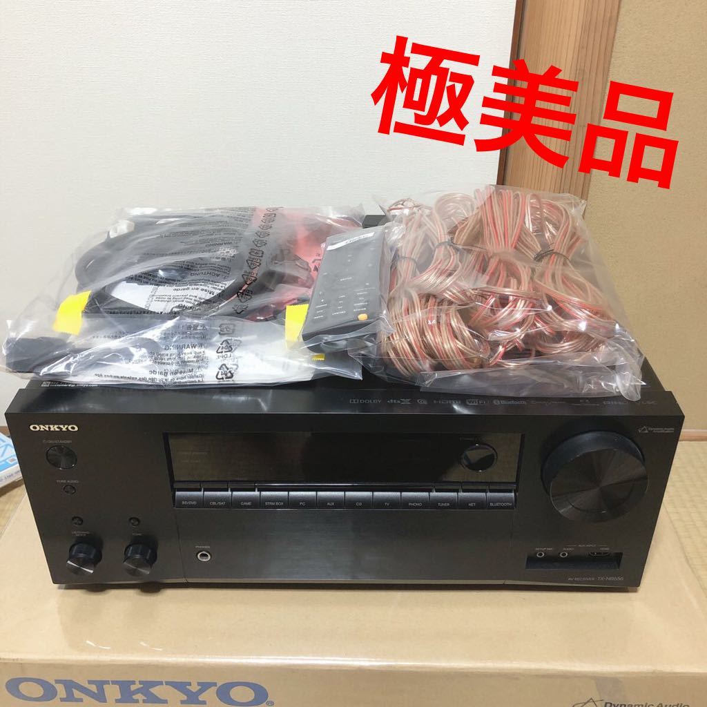 送料無料 極美品 ONKYO/オンキョー AVアンプ TX-NR656(B) www