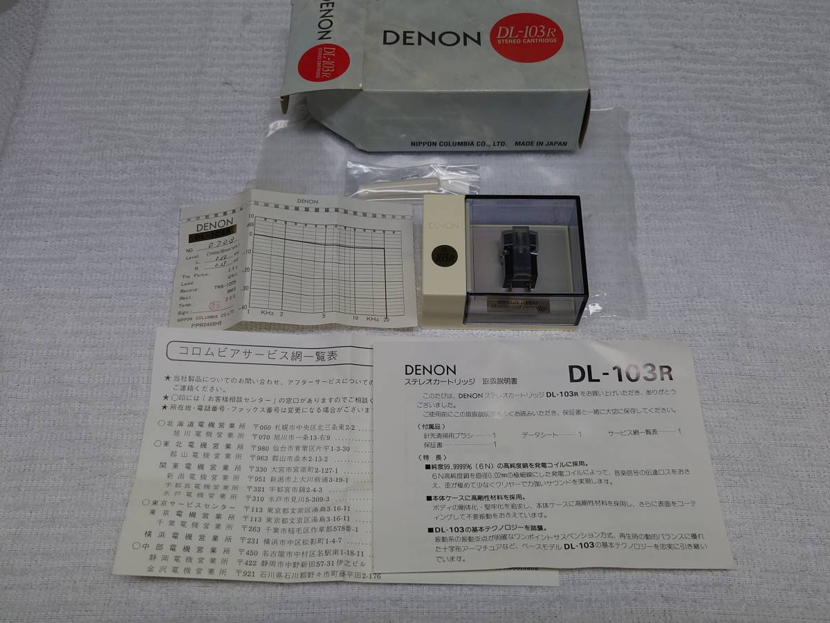 ■ 新品 ■　DENON ステレオカートリッジ　DL-103R MC型_画像2