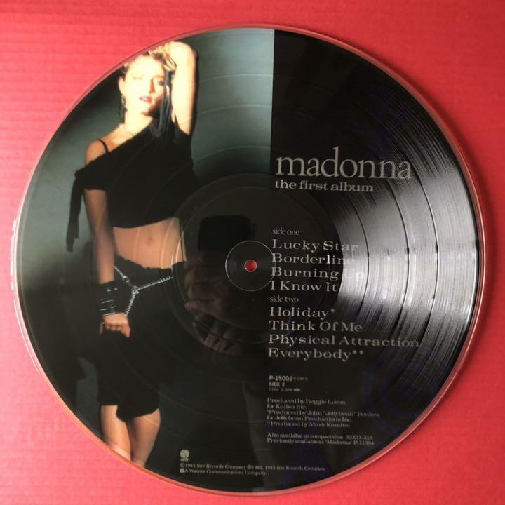 マドンナ Madonna【初回プレス限定・ピクチャー盤・美品・完品・超稀少