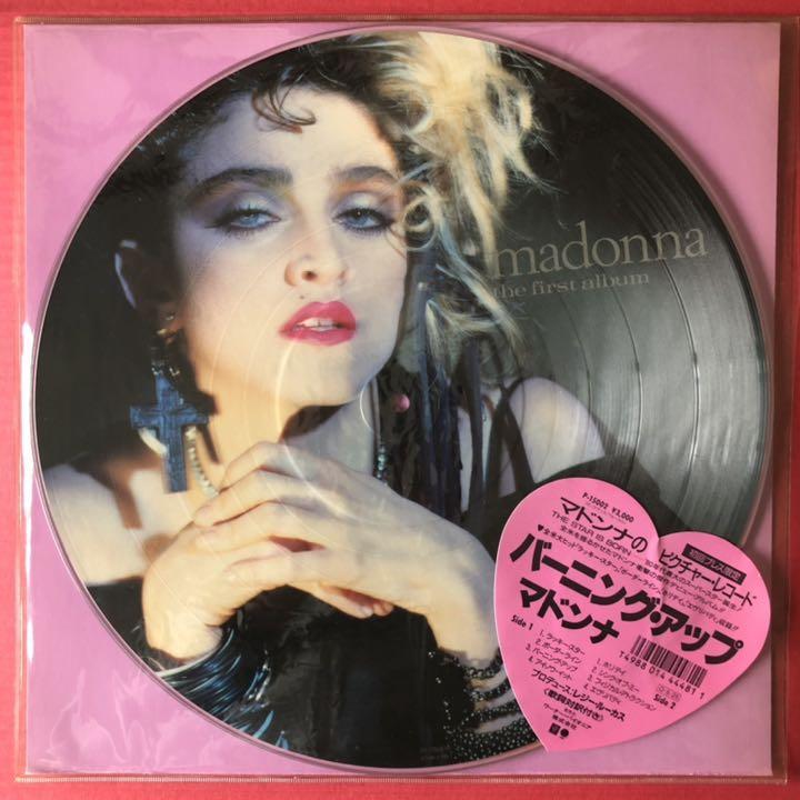 マドンナ Madonna【初回プレス限定・ピクチャー盤・美品・完品・超稀少