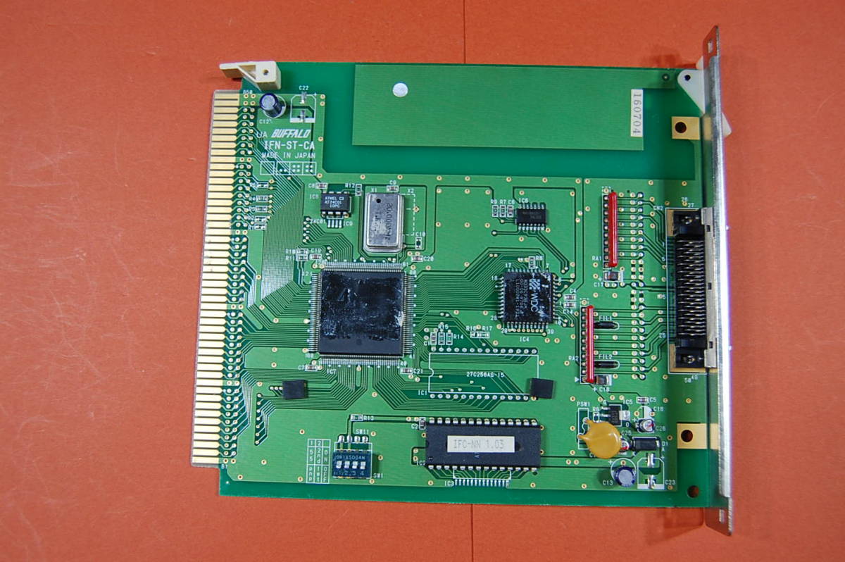 PC98 Cバス用 インターフェースボード BUFFALO IFC-NN SCSI-2 カード？ 動作未確認 現状渡し ジャンク扱いにて　O-049 0327 _画像1