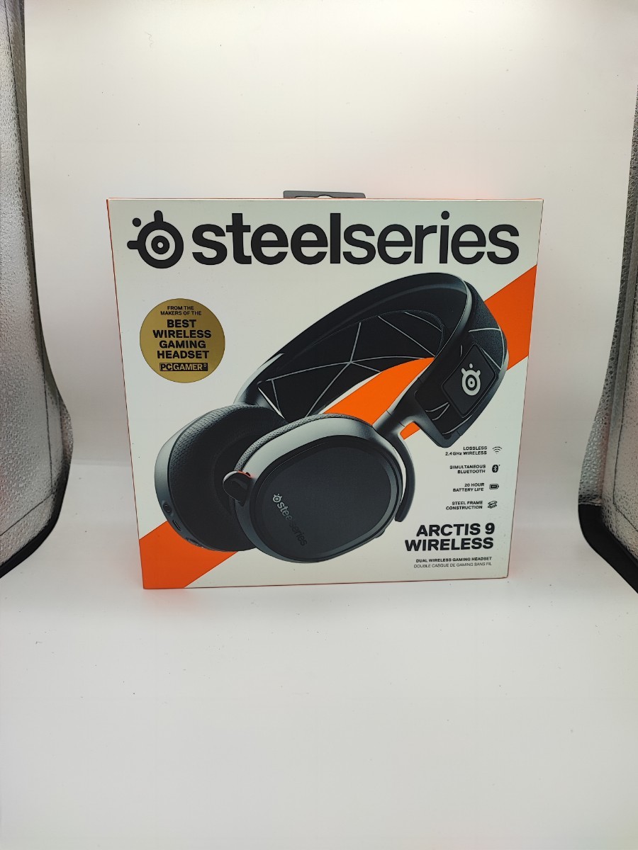 アウトレット☆送料無料】 イヤホンマイク、ヘッドセット-SteelSeries 人気の通販サイト BLACK 7 ARCTIS 【送料無料】STEELSERIES ヘッドフォン