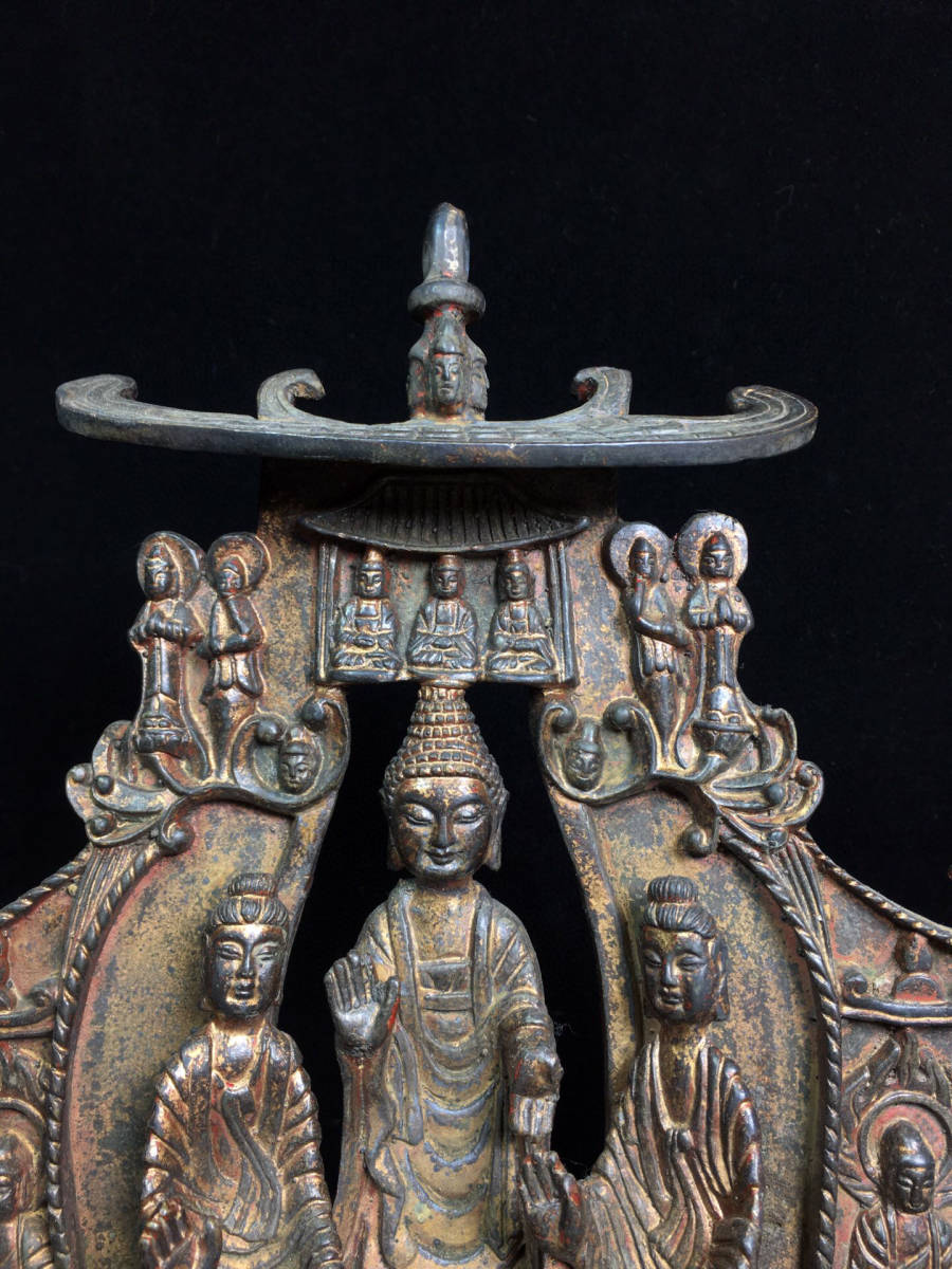 経典 15世紀 銅印度教神像 インドネシア 共箱 仏像 古美術 