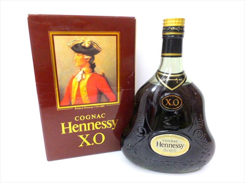1円☆未開栓【Hennessy】ヘネシー コニャック ブランデー XO グリーン