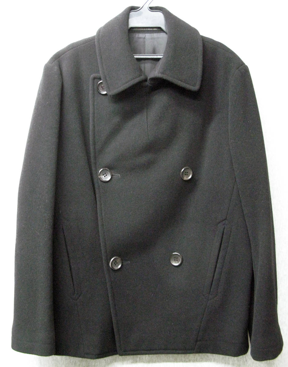 2022年のクリスマスの特別な衣装 メルトン ウール noir：カシミヤ混紡
