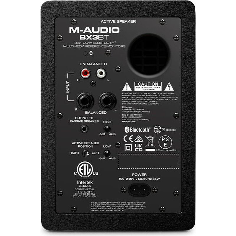 好評新品 ヤフオク! - M-Audio BX3BT モニタースピーカー 3.5インチ 1... 得価新品