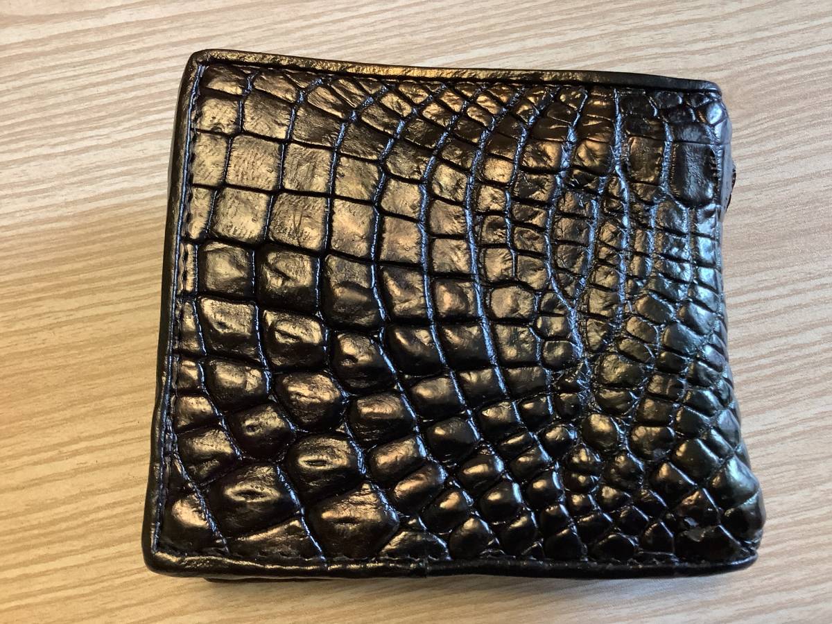 本物 1点物 新品 未使用 】クロコダイル クロコ 鰐 手 爪 ショート
