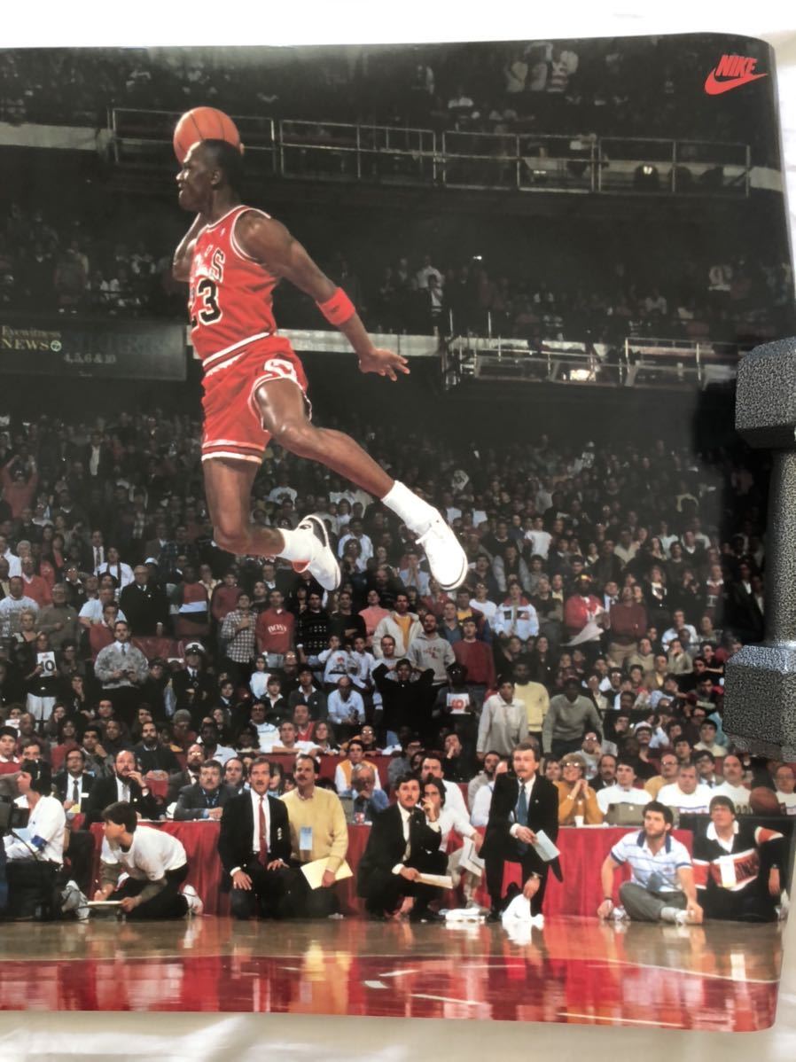 マイケルジョーダン 90sポスター デッドストック 2本セット エアジョーダンMichael Jordan Air Jordan 3