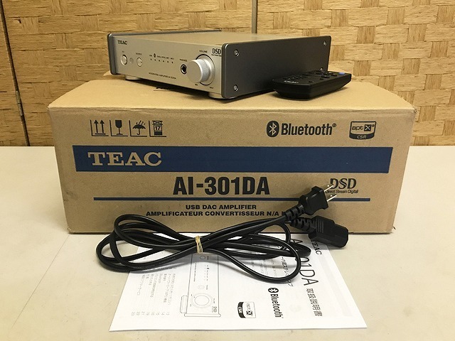 TEAC USB DAC ステレオプリメインアンプ AI-301DA-SP S PC映像