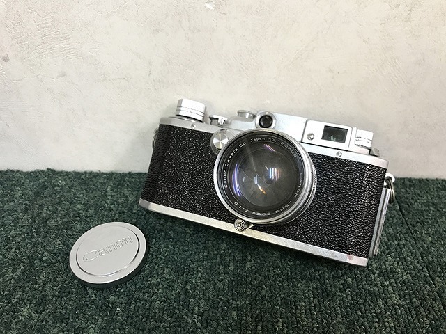 SPE06680大 Canon レンジファインダーカメラ E・P 50mm f1.8 現状品
