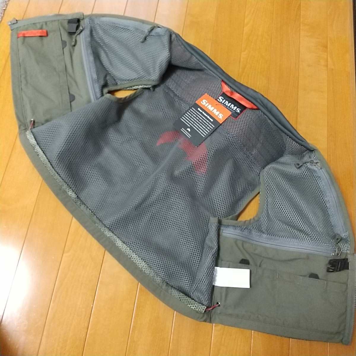 ウエア Simms Guide Vest シムス Camo Hex US:S JP:M ベスト ガイド