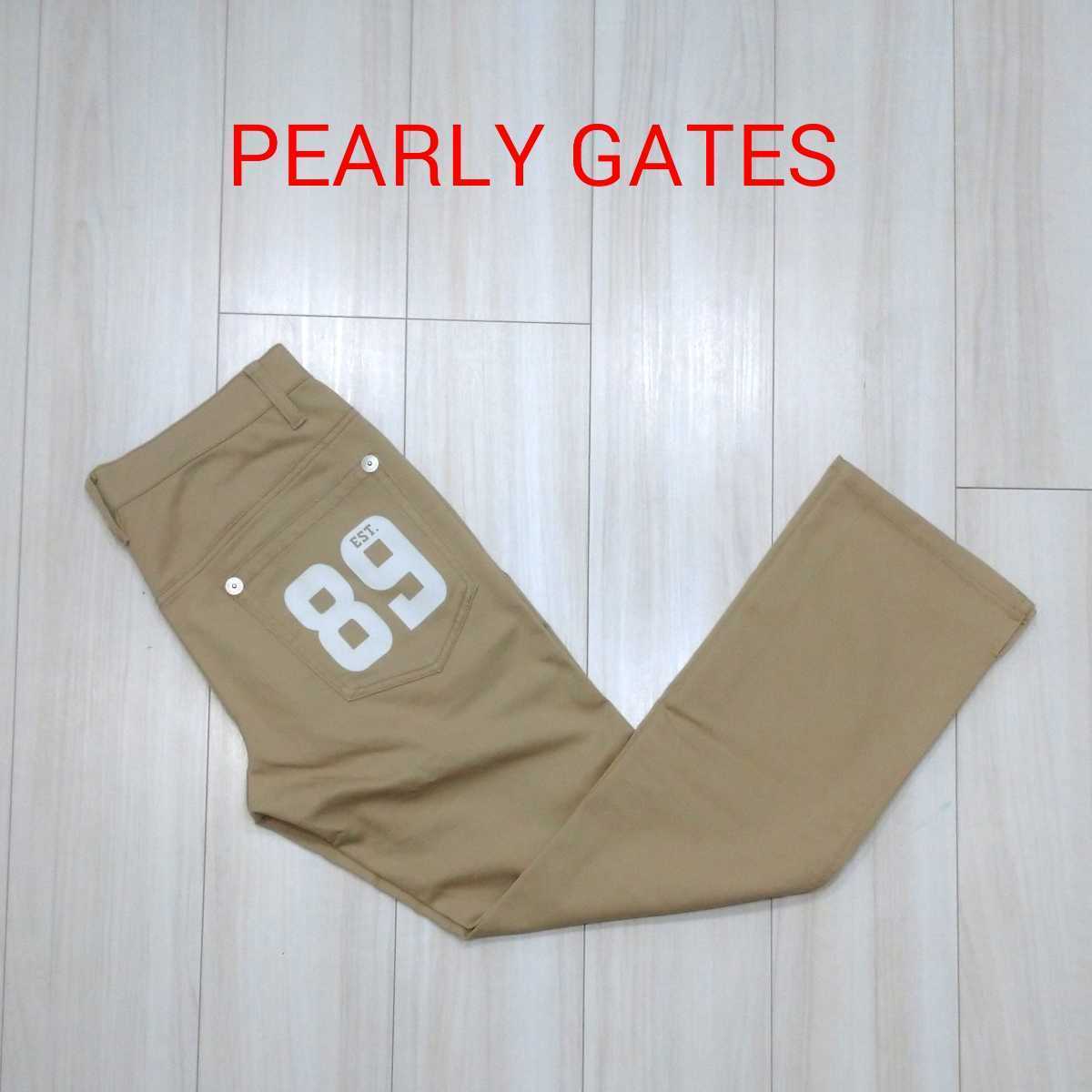 PEARLY GATES パンツ 3 ベージュ
