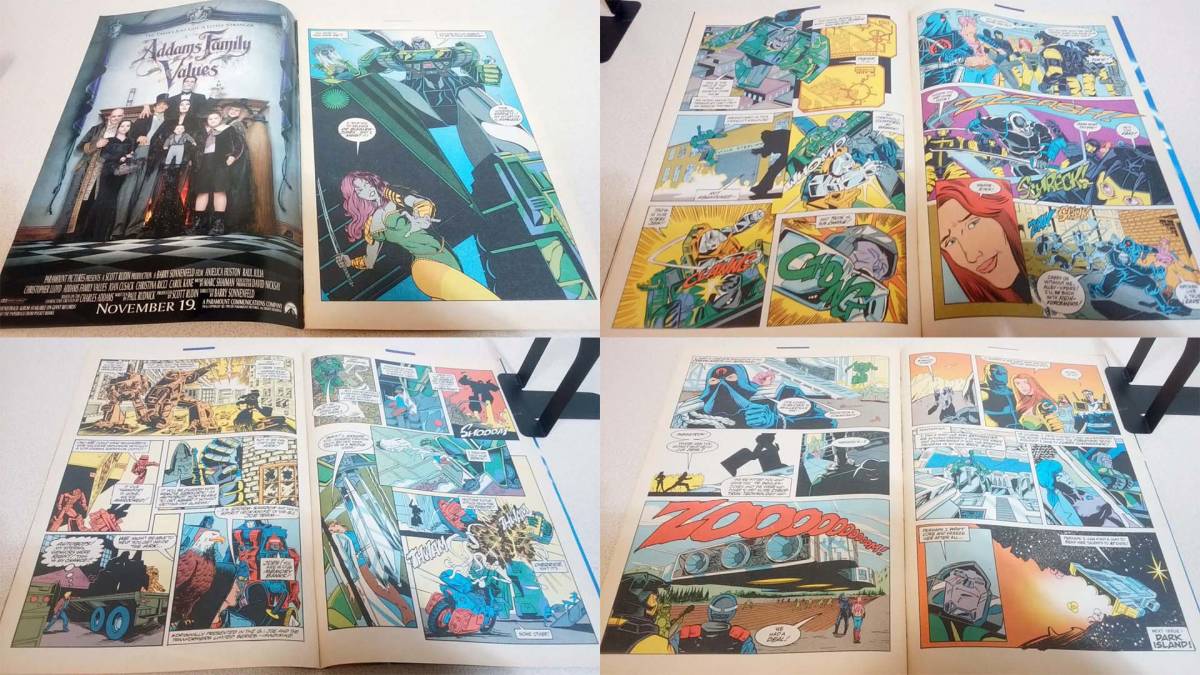American comics アメコミ「G.I.Joe A Real American Hero SNAKE EYES Vol.1 No.142,November,1993・G.I.ジョー スネークアイズ」 MARVELの画像9
