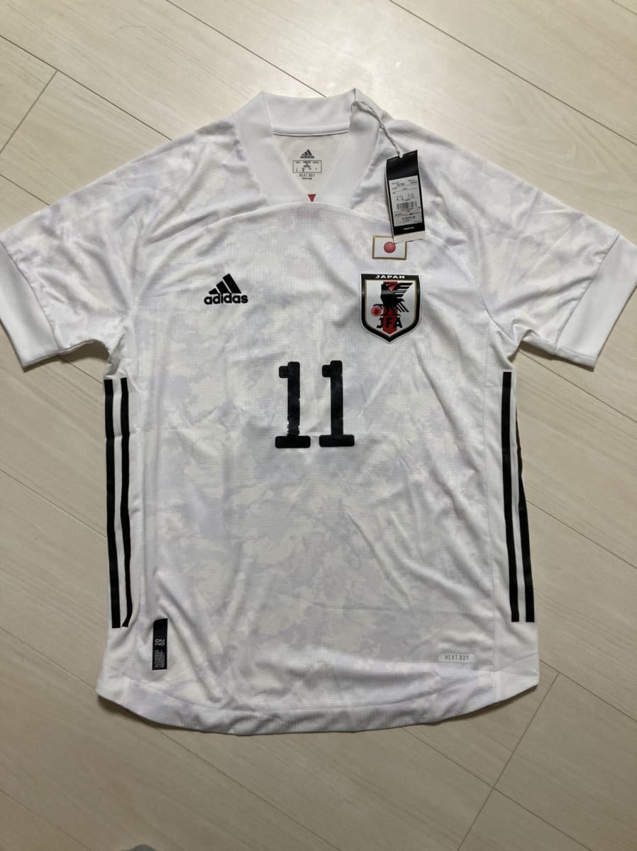 新品】日本代表 2020アウェイオーセンティックユニフォーム 11番 細谷