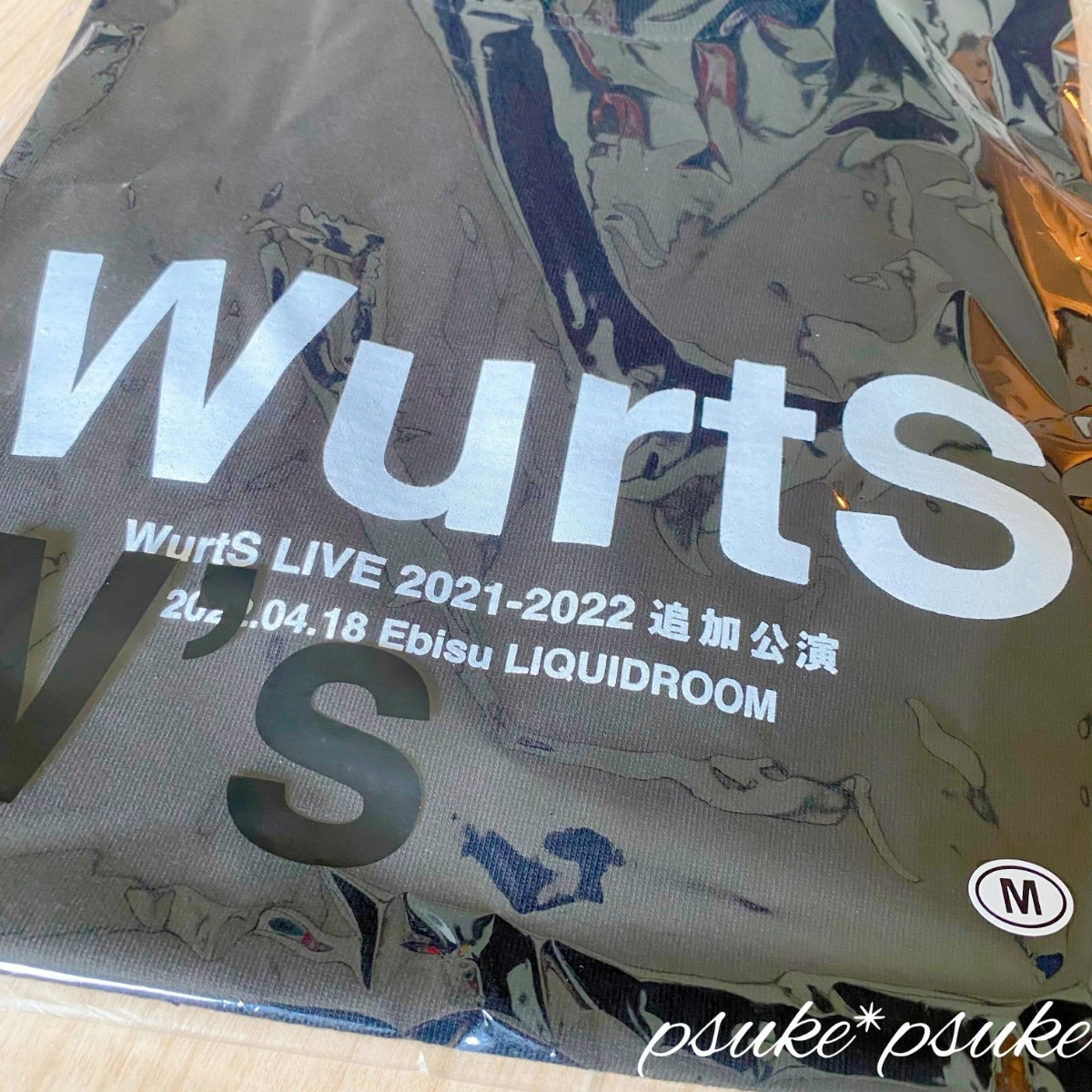 WurtS Tシャツ 日付入り 会場限定｜PayPayフリマ