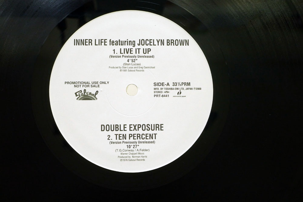 プロモ V.A./INNER LIFE FEAT JOCELYN BROWN/EMI PRT-8441_画像1