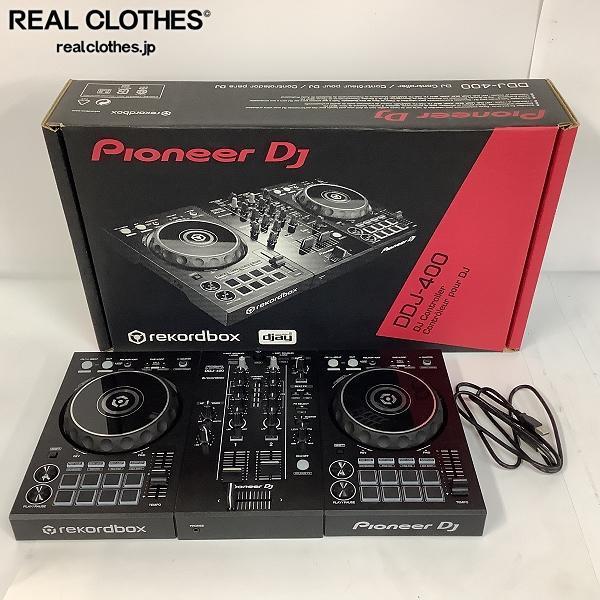 ☆Pioneer DJ/パイオニア DDJ-400 rekordbox対応 2ch DJコントローラー