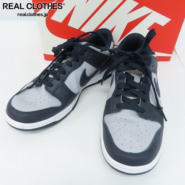 NIKE/ナイキ DUNK LOW RETRO GEORGETOWN/CHAMPIONSHIP GREY ダンク DD1391-003 /26.0 /080_詳細な状態は商品説明内をご確認ください。