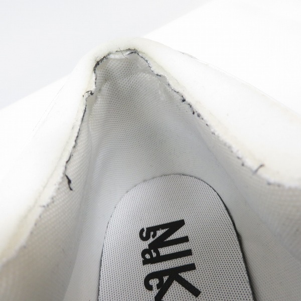 NIKE/ナイキ×sacai/サカイ Blazer Low White Patent Leather/ブレザー