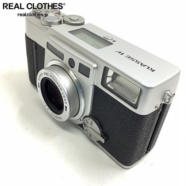 FUJIFILM/富士フィルム KLASSE W フィルムカメラ レンズ SUPER-EBC