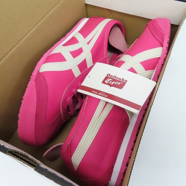 【未使用】Onitsuka Tiger/オニツカタイガー TH4J2L スニーカー レザー/26.5 /080_画像8