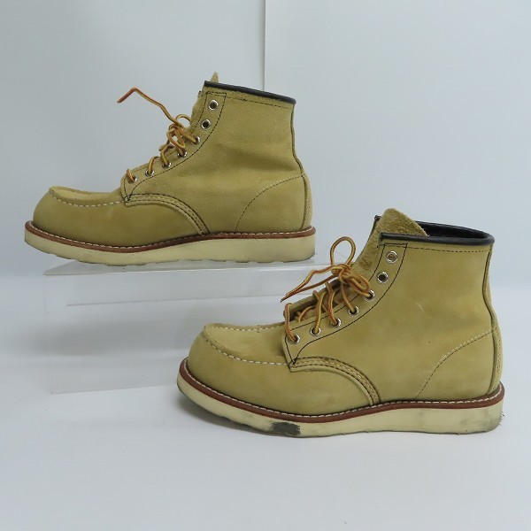 RED WING/レッドウィング 四角犬タグ クラシック モック トゥ スエード