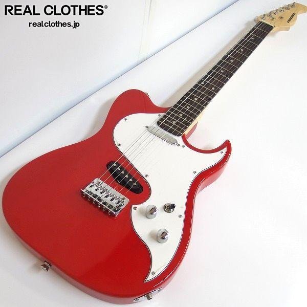 ギフト 【4257】 PLAYTECH Telecaster red プレイテック - エレキギター