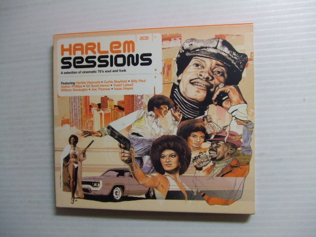 ち★音質処理CD★Harlem Sessions/70's ソウル　ファンク/ハービー・ハンコック ボブ・ジェームス、/改善度、多分世界一　　管理：ハ_画像1