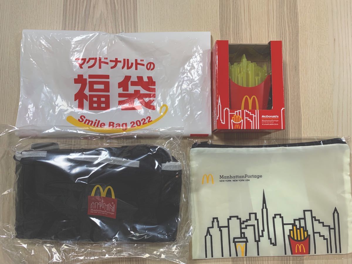 マクドナルド マンハッタンポーテージ 福袋 2022 3点セット