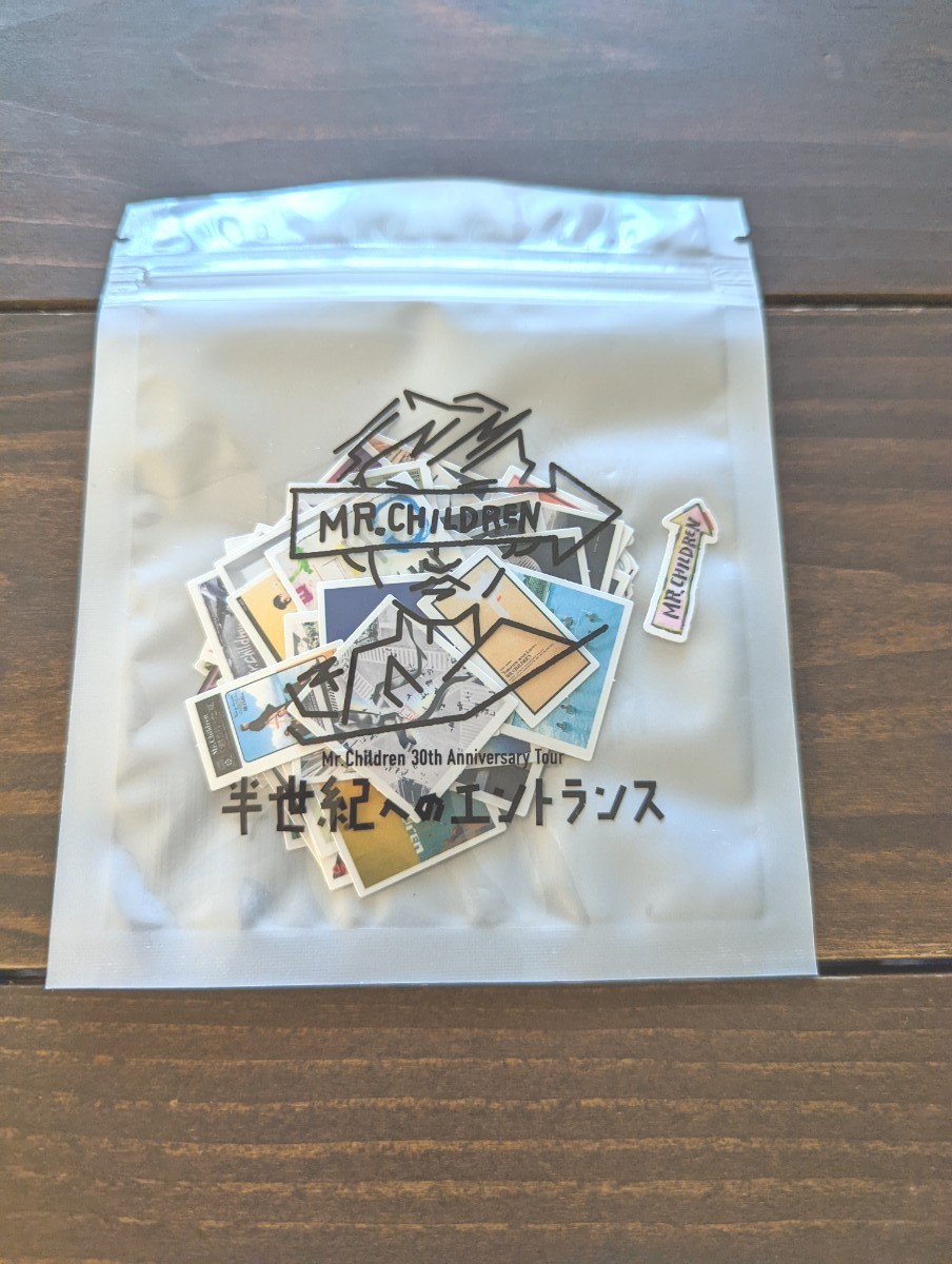 新品未開封■Mr.Children ミスチル ステッカー フレークシール 30周年 ライブグッズ