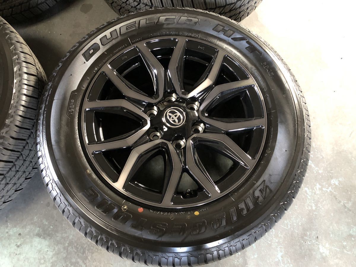 公式の ホイール 新車外し ハイラックスgr 夏タイヤお譲り致します