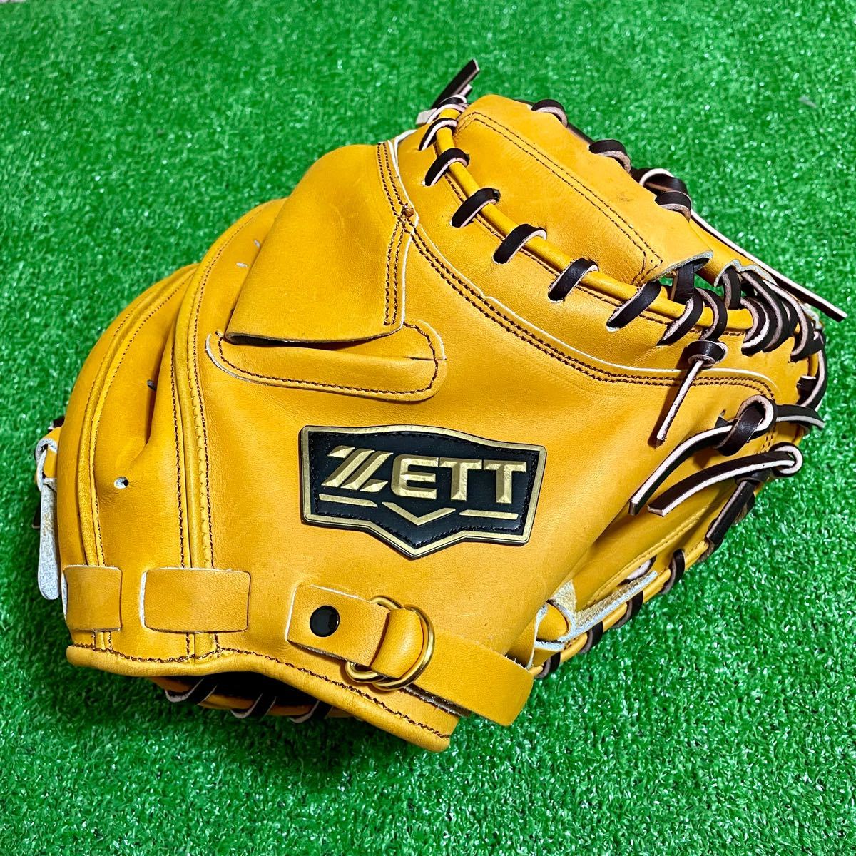 最も優遇の 硬式用 キャッチャーミット ZETT 高校野球対応 プロモデル ...
