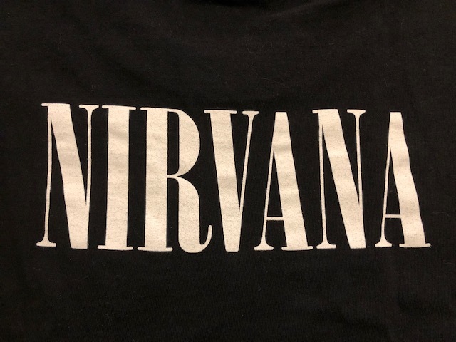 ★USA古着 NIRVANA ニルヴァーナ Tシャツ BLEACH 両面プリント Mサイズ_画像2