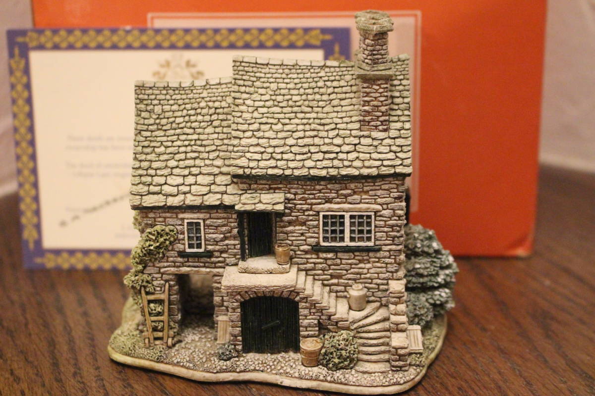 英国製 ☆ LILLIPUT LANE ☆ リリパット レーン ☆ KENDAL TEA HOUSE 1995 English Tea Rooms Collection ☆ ミニチュアハウス ☆ 希少