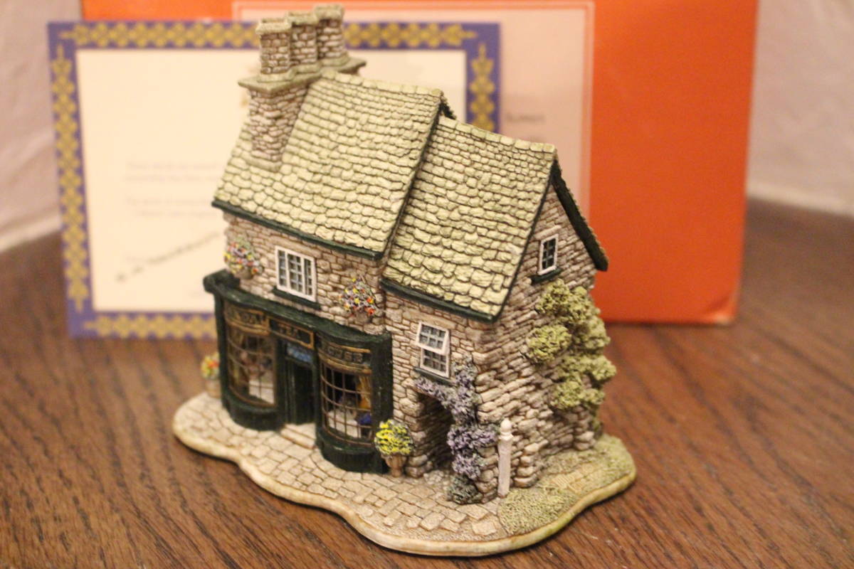 英国製 ☆ LILLIPUT LANE ☆ リリパット レーン ☆ KENDAL TEA HOUSE 1995 English Tea Rooms Collection ☆ ミニチュアハウス ☆ 希少
