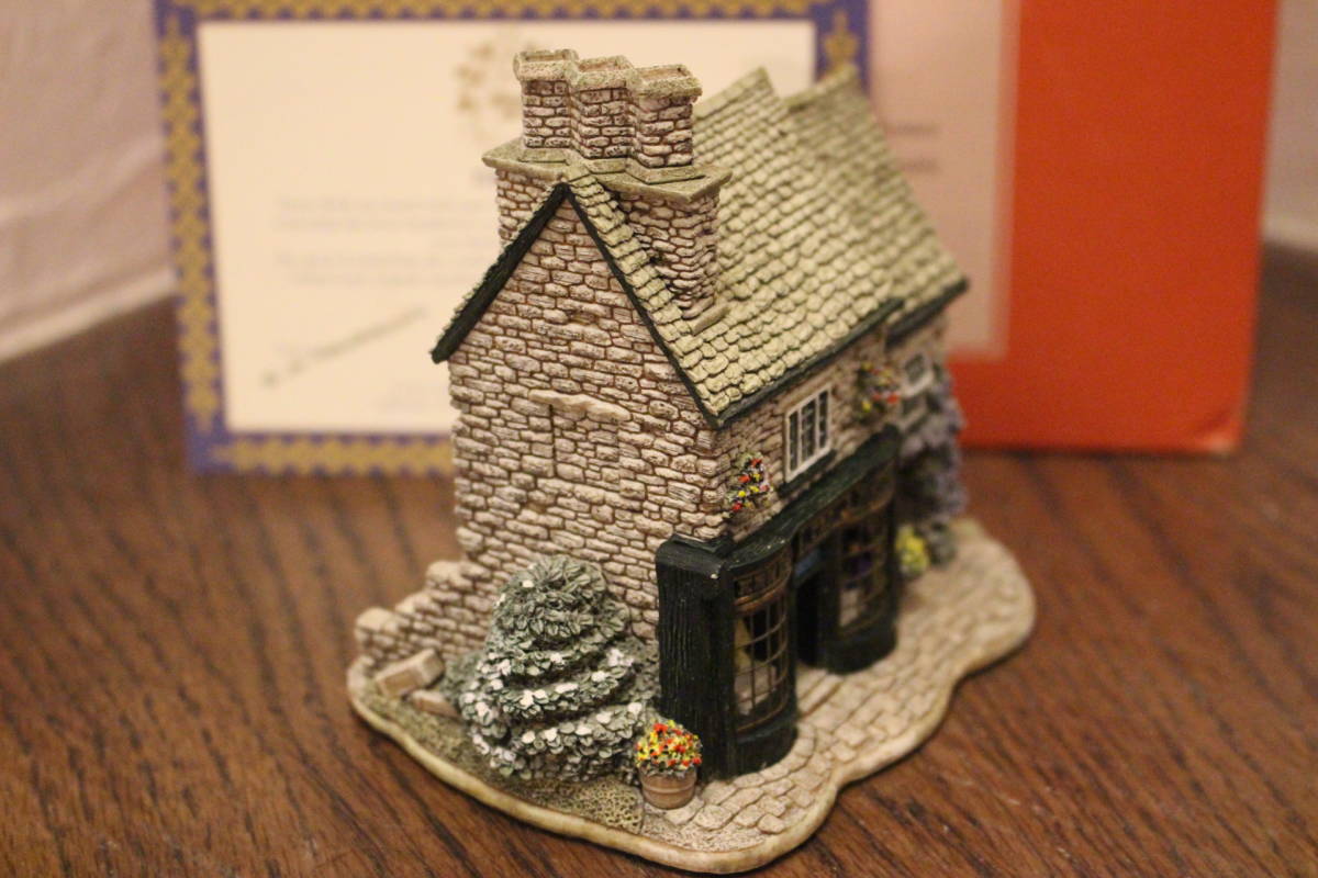 英国製 ☆ LILLIPUT LANE ☆ リリパット レーン ☆ KENDAL TEA HOUSE 1995 English Tea Rooms Collection ☆ ミニチュアハウス ☆ 希少