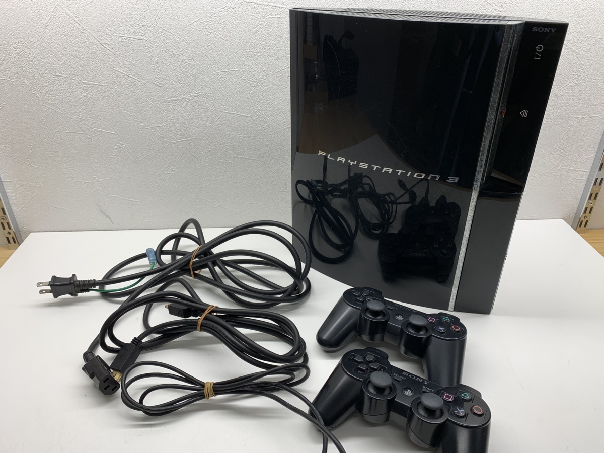 SONY ソニー PlayStation3 プレステ3 CECHA00 ブラック 初期型 ゲーム機 本体 おうち時間_画像1