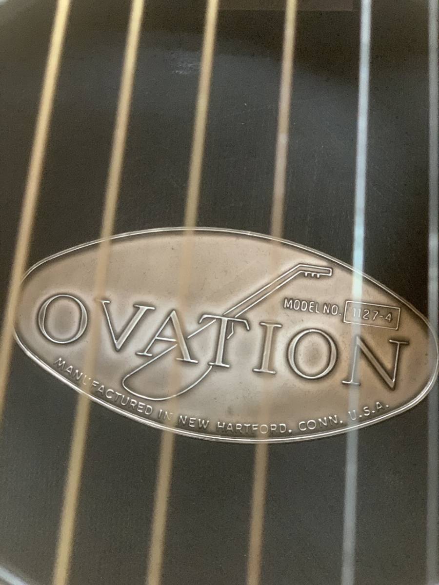 OVATION　オベーション　1127-4　アコースティックギター　ギター　ハードケース付き　①_画像8